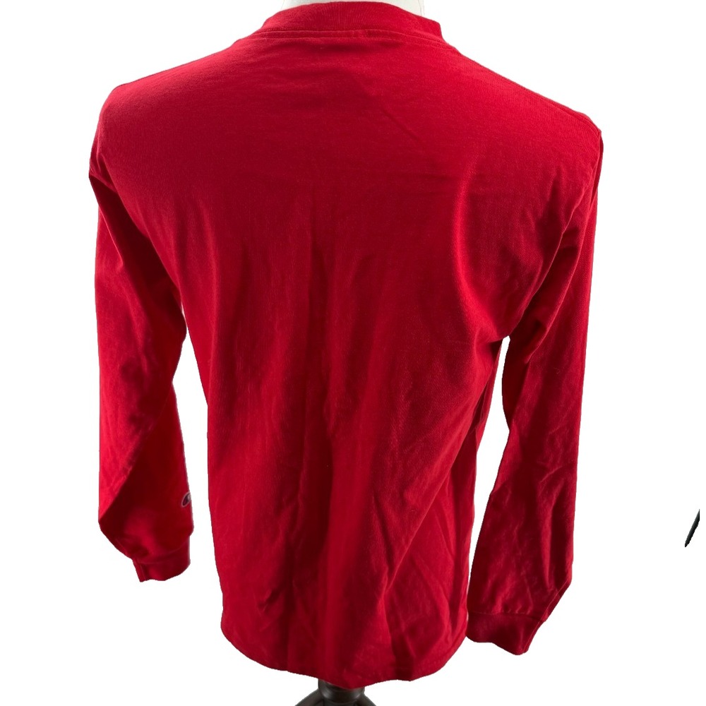 Champion Maryland Terrapins Red Crewneck Sweatshirt Mens‎ Medium - Picture 7 of 9
